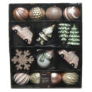 Κουτί με 25 στολίδια Kaemingk.