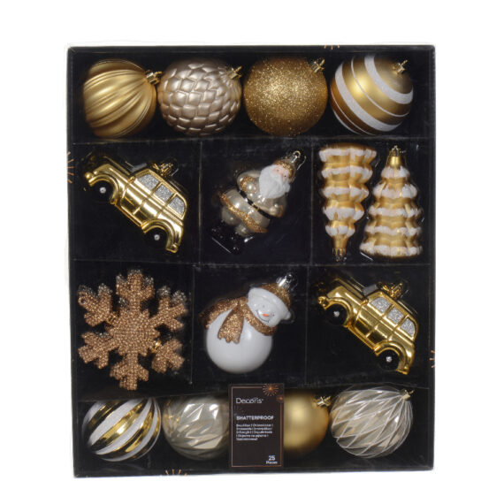 25 χριστουγεννιάτικα στολίδια δένδρου