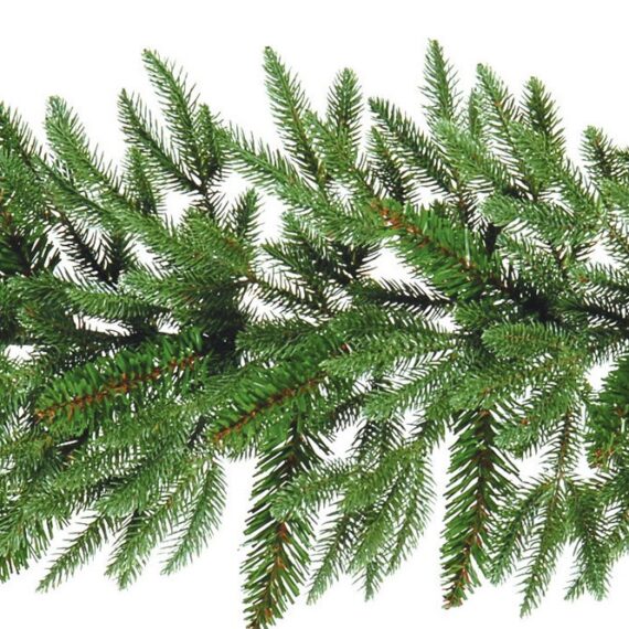 Χριστουγεννιάτικη Γιρλάντα σε πράσινο χρώμα με φύλλα ελάτου 270cm