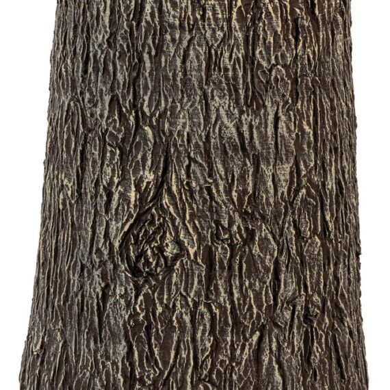 Βάση Χριστουγεννιάτικου δέντρου σε σχήμα κορμού με το εσωτερικό χρώμα του κορμού να είναι ανοιχτό καφέ και το εξωτερικό του σκούρο καφέ