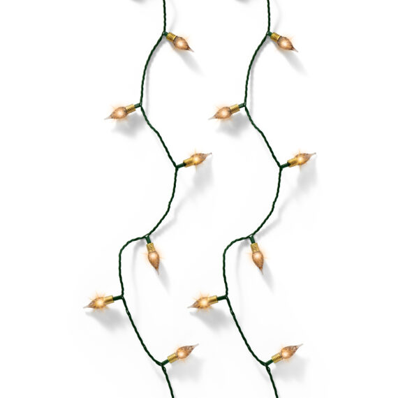 Χριστουγεννιάτικα φωτάκια εσωτερικού χώρου και του χριστουγεννιάτικου δέντρου με ζεστή λευκή απόχρωση ημέρας και πράσινο καλώδιο. Μήκος: 490cm.